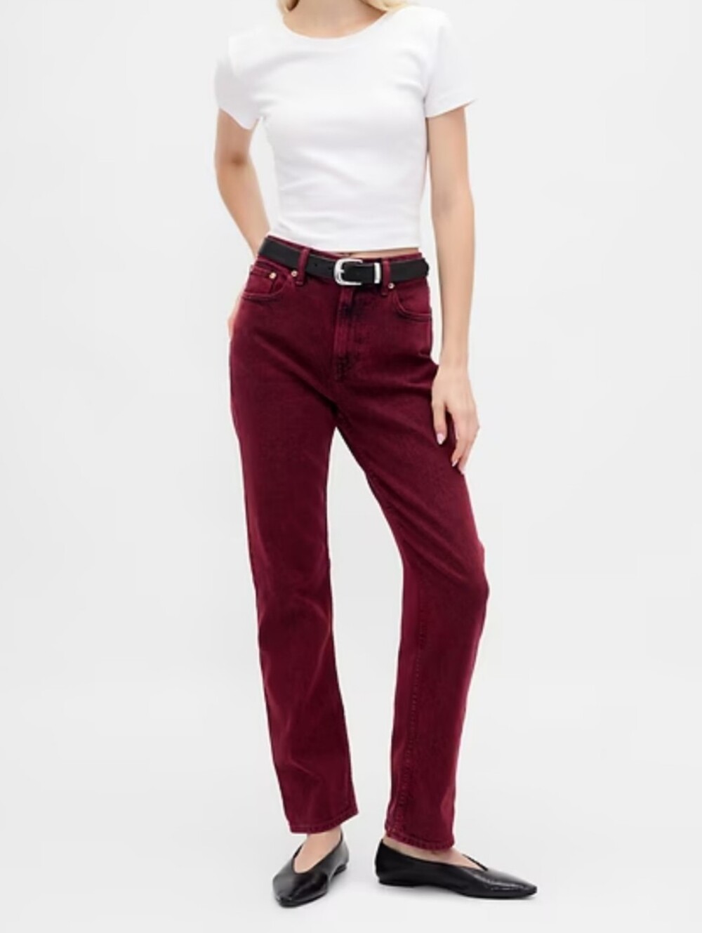 Gap 90's Loose Mid Rise Straight Leg Jeans Pants